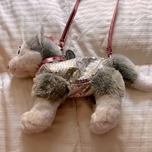 Pooch & Co puppy pose for little girls. Great shape!